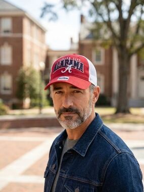 NEW Men's Fan Favorite Alabama Crimson Tide Adjustable Mesh Hat